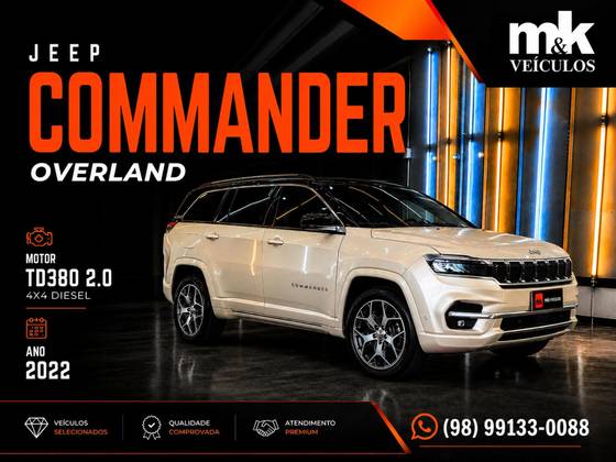 JEEP COMMANDER 2.0 TD380 TURBO DIESEL OVERLAND AT9 JEEP COMMANDER 2.0 TD380 TURBO DIESEL OVERLAND AT9